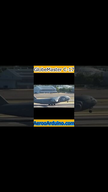 Legendary Globe Master C17 #Aviation #Flying #AeroArduino