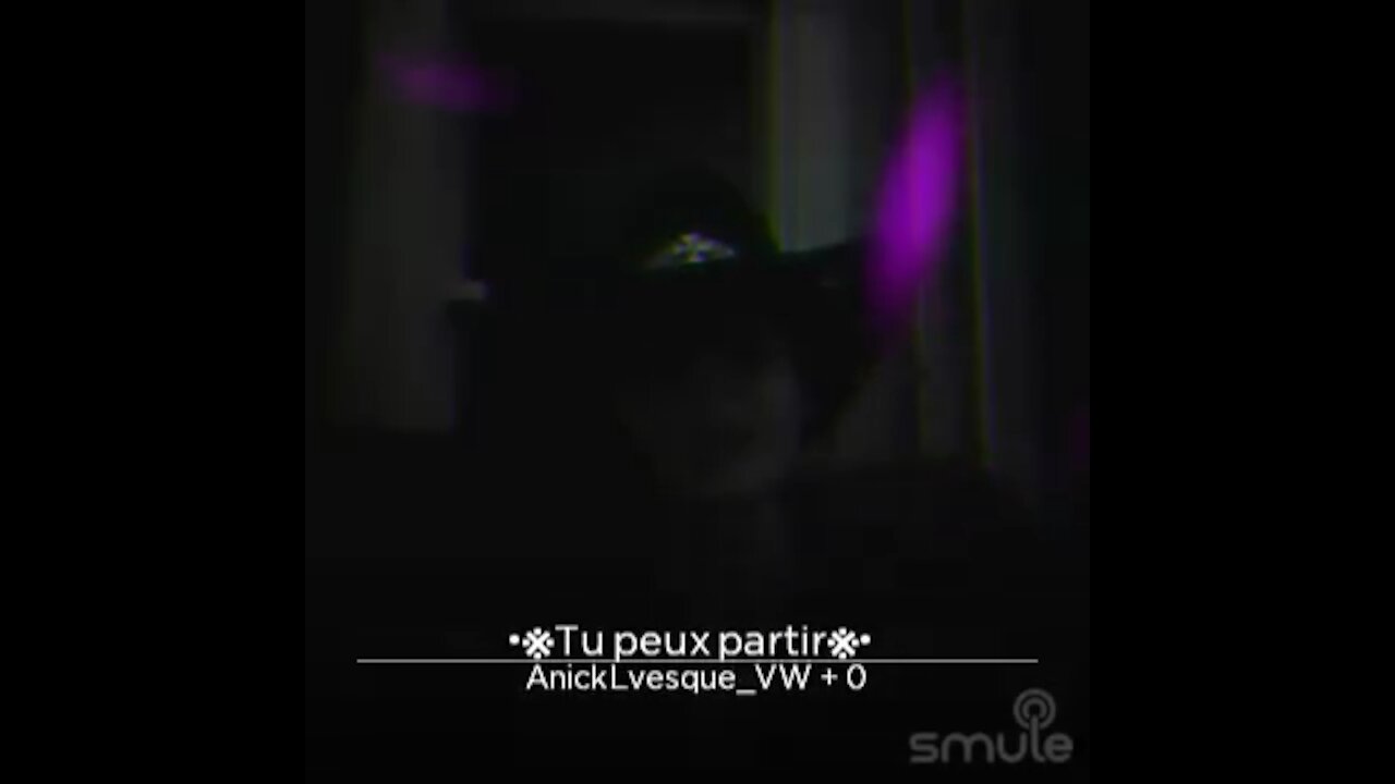 Tu peux partir !