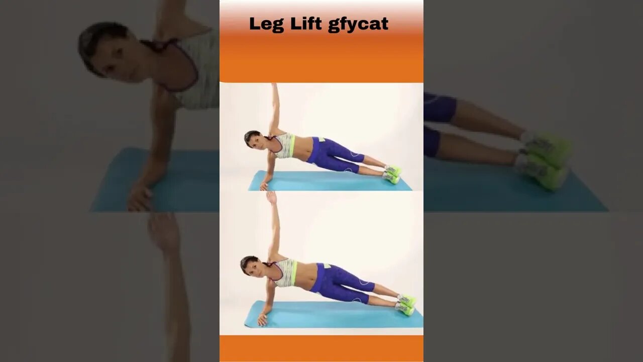 Leg Lift gfycat | Cardio Workout at Home | Beginner Workout at Home #healthfitdunya