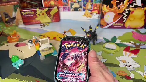 The Pokémon mini tins! I Can’t resist Buying these￼.￼