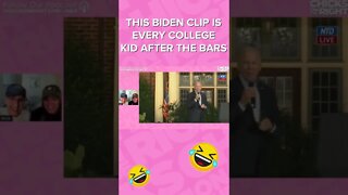 What's even happening with Biden in this video???