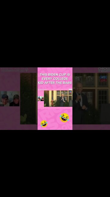 What's even happening with Biden in this video???