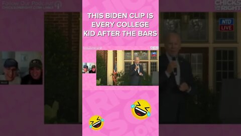 What's even happening with Biden in this video???