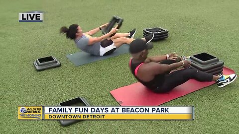 Free family fun days at Beacon Park in Detroit