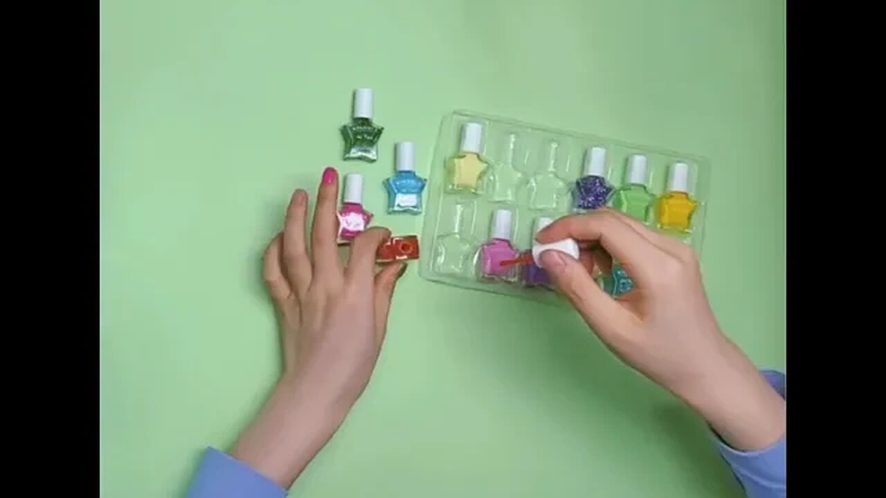 Gorgeous Nail Art Fun: Unveiling the Wakaniya Kids Nail Polish Set! #NailArtFun