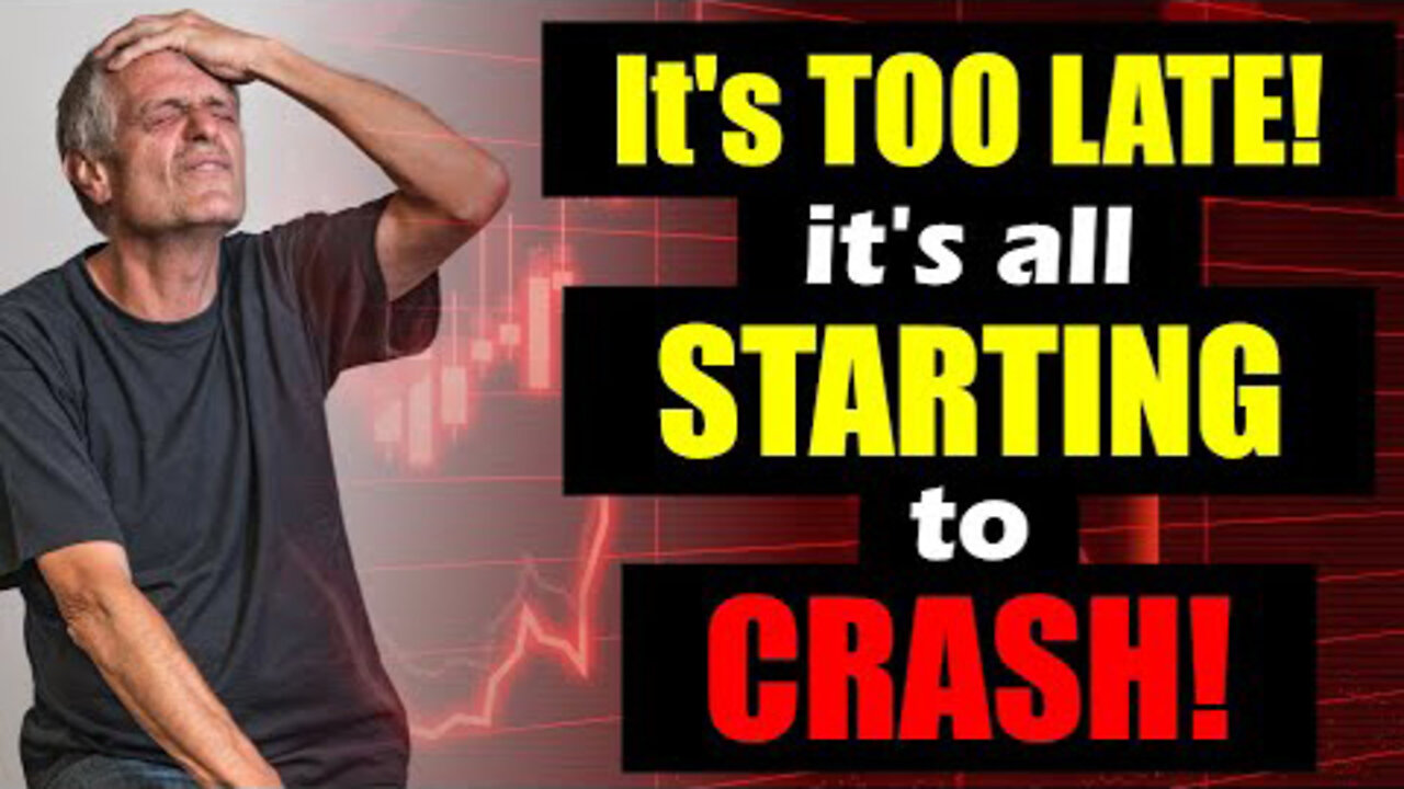 Breaking News - ECONOMIC CRASH has BEGUN – Do THIS NOW!