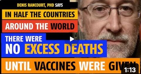 THERE WAS NO PANDEMIC!! THERE WERE NO EXCESS DEATH UNTIL THE VAX WAS ROLLED OUT