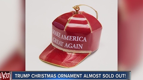 'Make America Great Again' Christmas ornament sells thousands worldwide