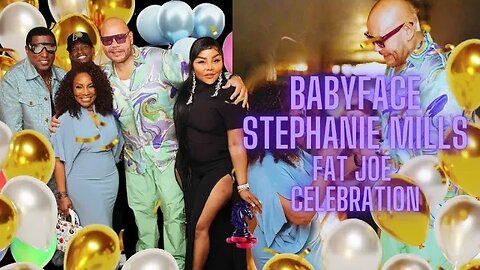 Stephanie Mills & Babyface SURPRISE Fat Joe On His 53rd Birthday