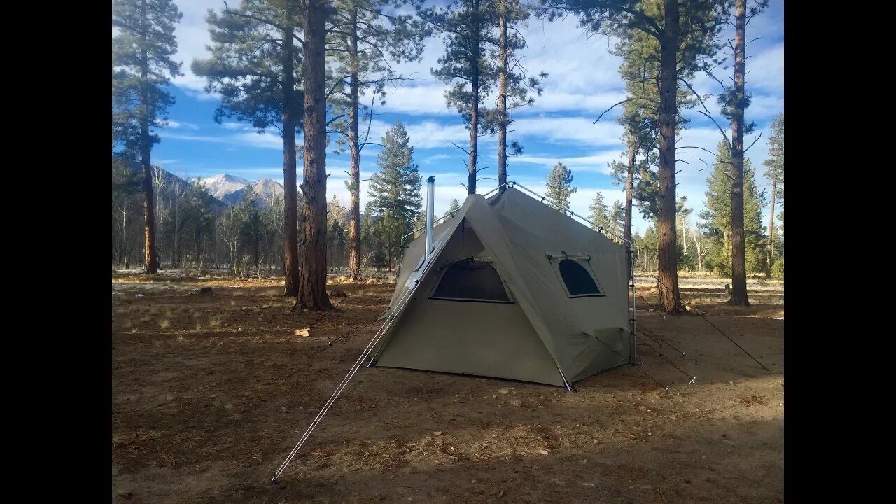 Winter Camping: Frozen Ground Tent Stake Removal Tip