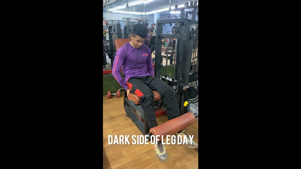 Dark side leg day 😔