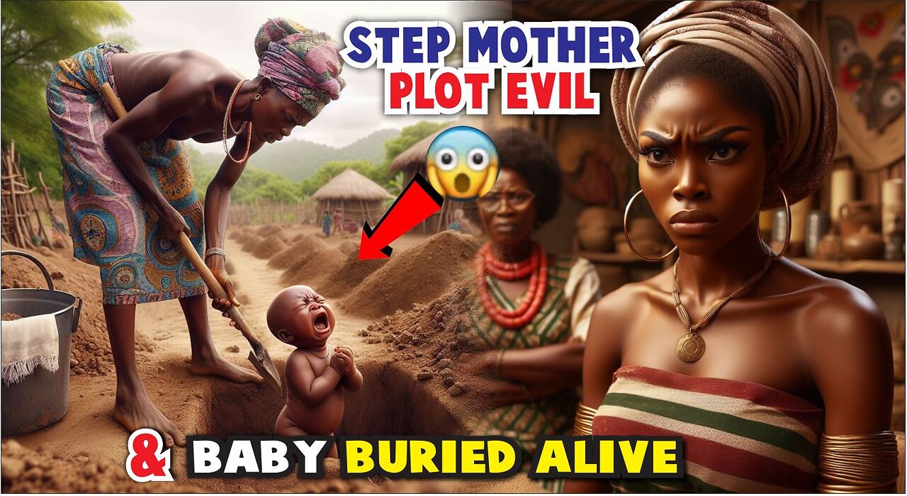 Wicked STEP MOTHER PLOT TO Kill Baby ALIVE🤤 #tales #folktales #tales #story #fairytale #trending