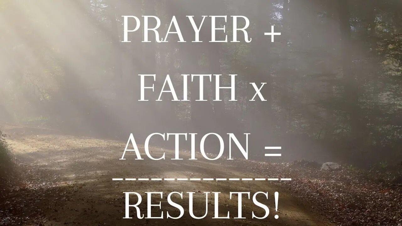 The power of the prayer of FAITH!