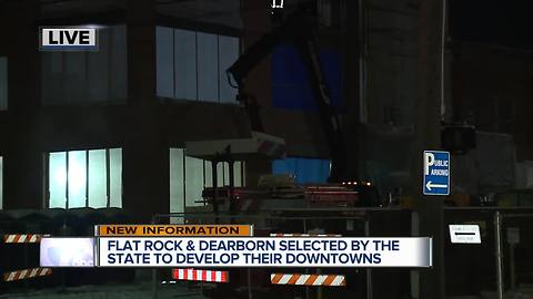 Flat Rock and Dearborn selected by the state to develop downtowns