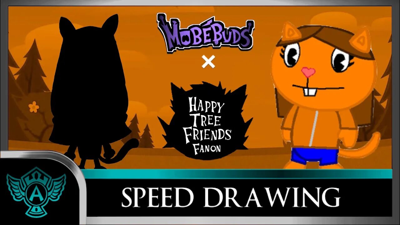 Speed Drawing: Happy Tree Friends Fanon - Autumn | Mobebuds Style