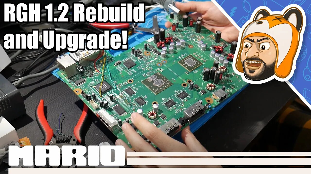 Rebuilding & Upgrading @AdamKoralik's RGH 1.2 Xbox 360! - 1 TB SSD, DVD Drive Flashing, and more!