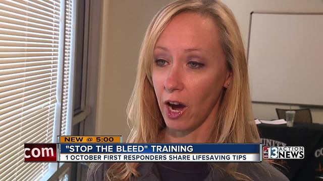 "Stop the Bleed" training