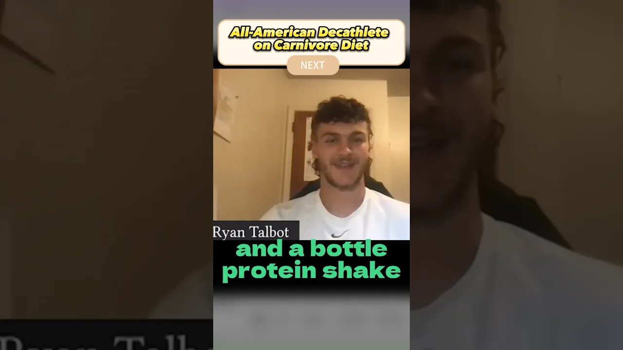 All-American Decathlete's Secret Weapon: The Carnivore Diet! #shorts #short #motivation