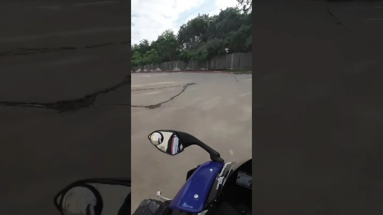 Dumb speed bumps are easy work on a bike 😎
