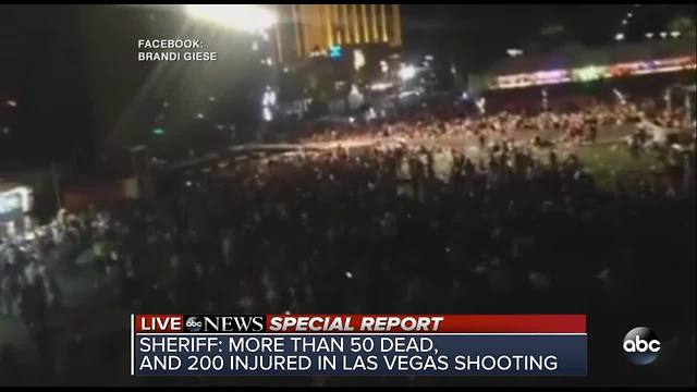 At least 50 dead in Las Vegas shooting