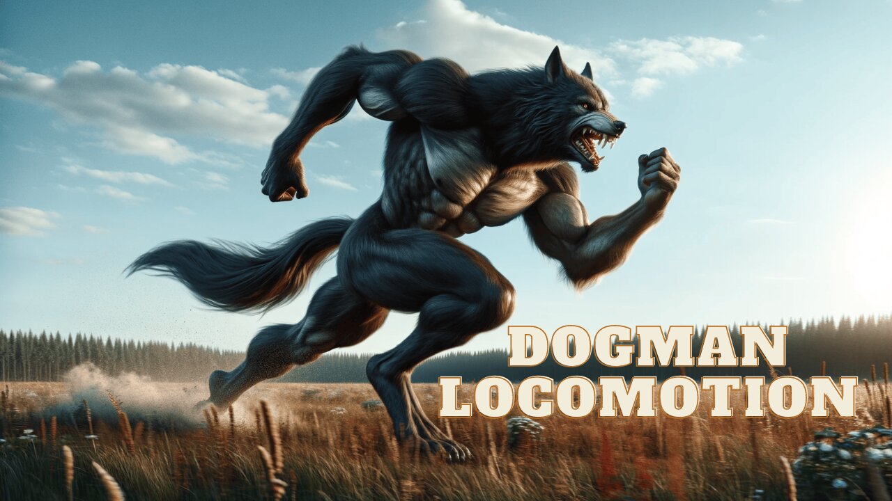 What in the World is a Dogman? - Part 20 - A DOGMAN'S LOCOMOTION