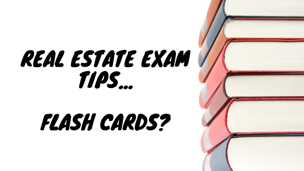 Real estate exam help -- Flash cards? I love them, and you should too!