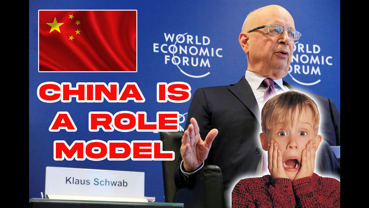 Klaus Schwab "China is a role model"