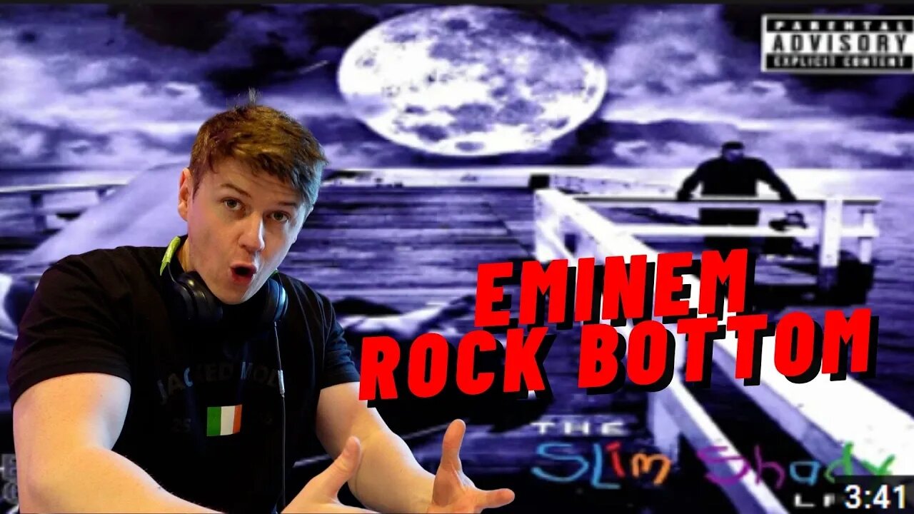 EMINEM - ROCK BOTTOM((IRISH REACTION!!)) | BIGGEST RAP ALBUM OF ALL TIME!!