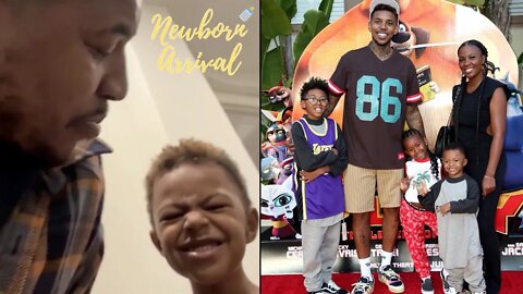 Nick Young's Son Nyce Helps Daddy Promote His Basketball Show! 😅