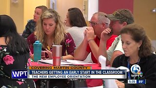 New employee orientation held for Martin County school staff