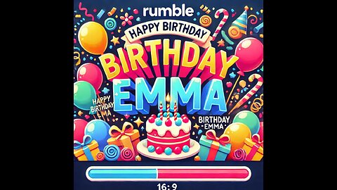 🎂 Happy Birthday Emma | Personalized Birthday Song 🎉