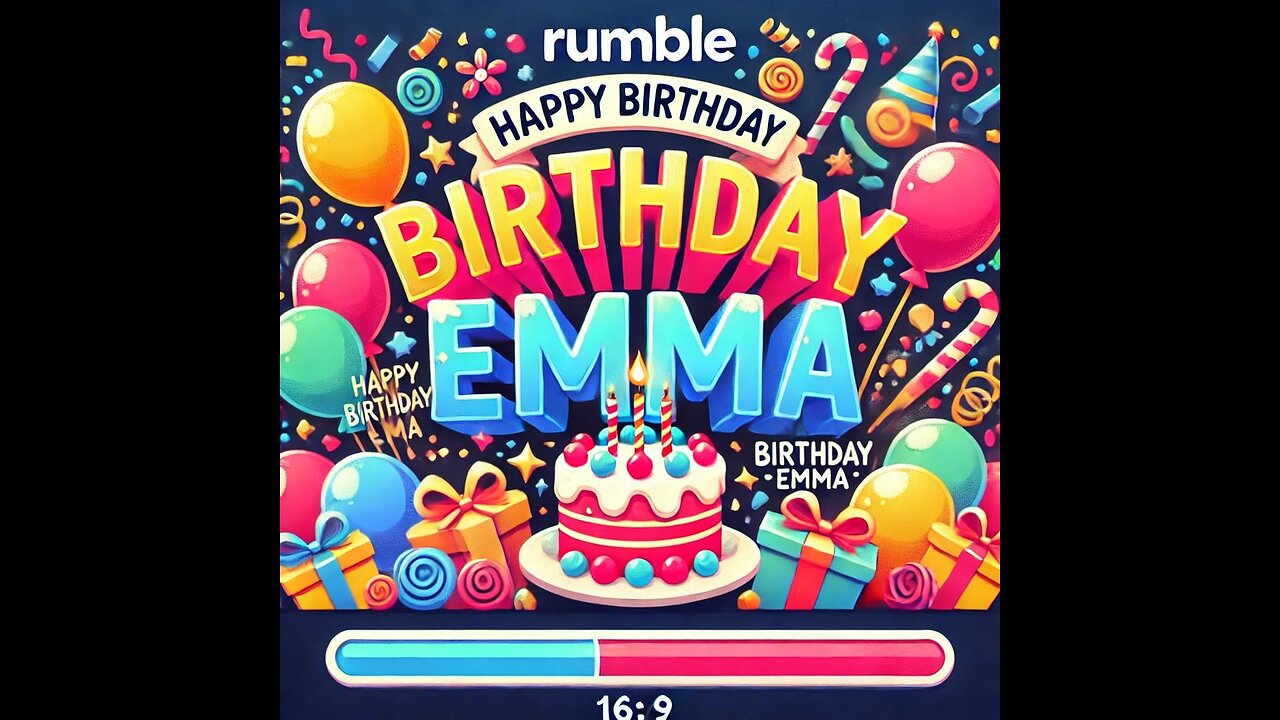 🎂 Happy Birthday Emma | Personalized Birthday Song 🎉