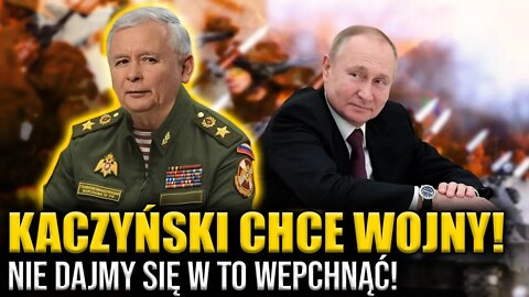 Kaczyński chce WOJNY! Konfederacja: Nie dajmy się w to wepchnąć! Nawet Ukraińcy tego nie chcą!