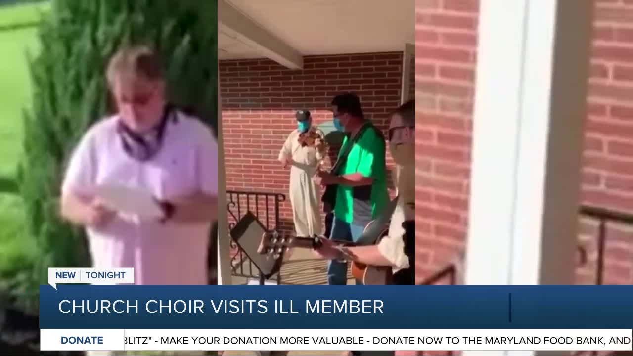 Contemporary Music Ensemble visits ill member in Overlea