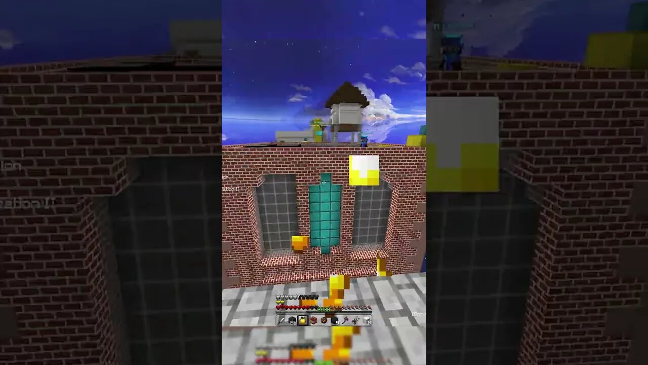 Unmatched Bedwars Plays #shorts
