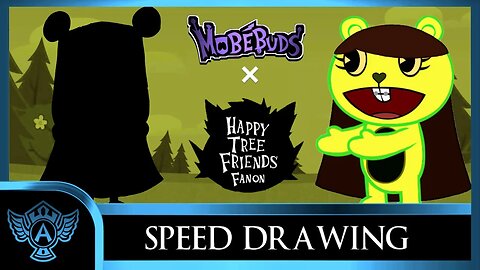 Speed Drawing: Happy Tree Friends Fanon - Lyndzie | Mobebuds Style