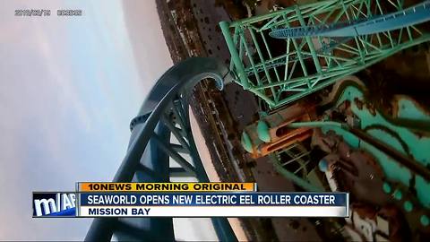 SeaWorld opens new roller coaster