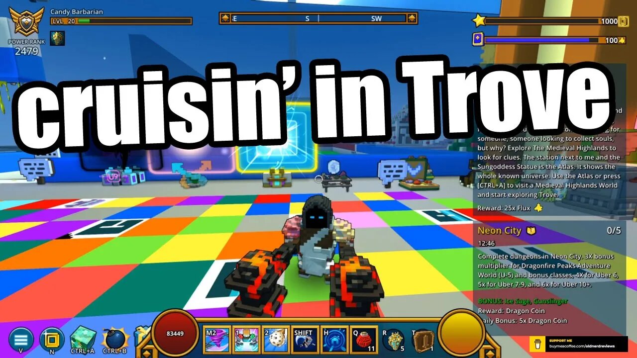 TEARING UP THE TRACK IN TROVE! | Trove Gameplay 🎮