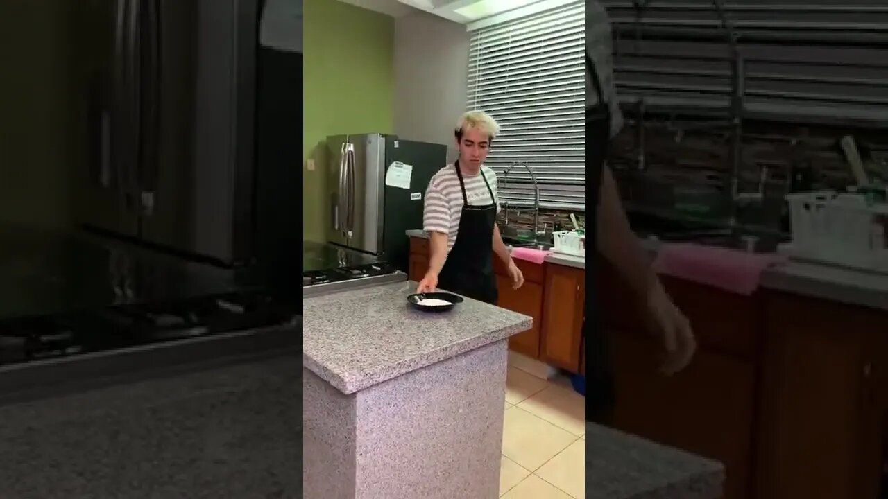 Flour in Face Cooling Fail! #MegaFails #Shorts