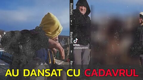 AU DANSAT CU CADAVRUL UNEI FEMEI DESHUMATE