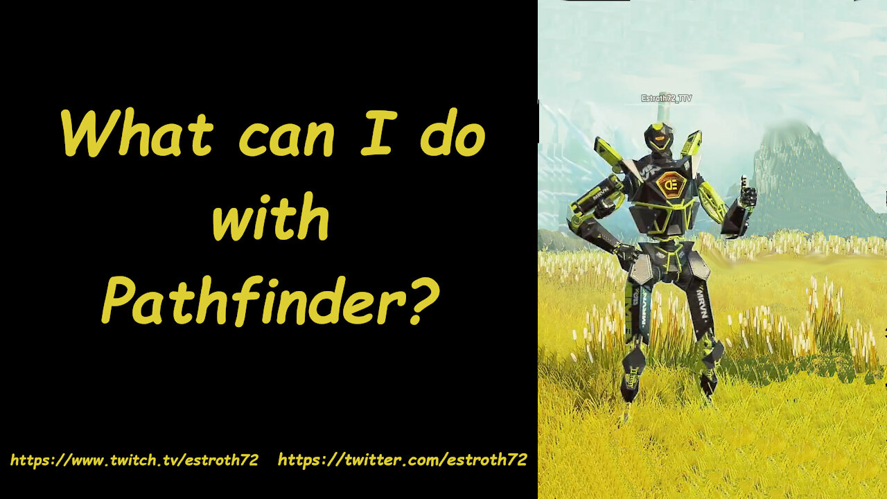 What can I do as Pathfinder?