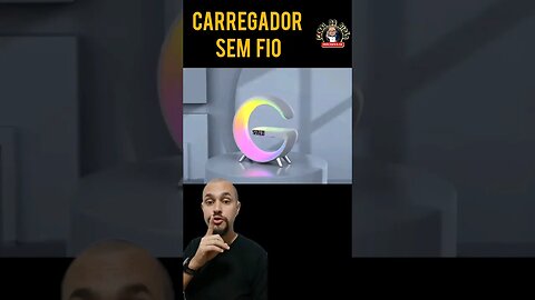 CARREGADOR TECNOLÓGICO SEM FIO!! #shorts