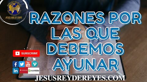 Razones por las que debemos ayunar