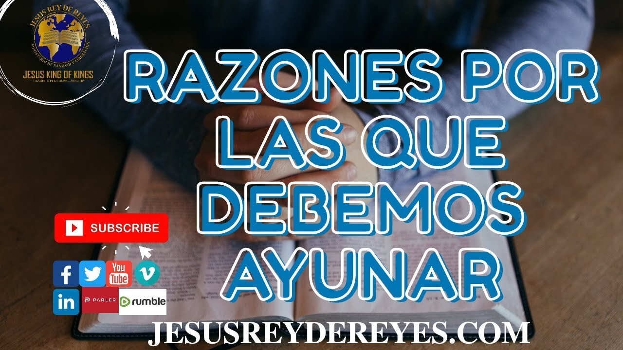 Razones por las que debemos ayunar