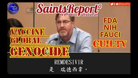 ⚫V999. 🚨DEATH BY Remdesivir 💊