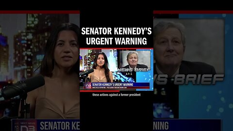 Senator Kennedy’s Urgent Warning