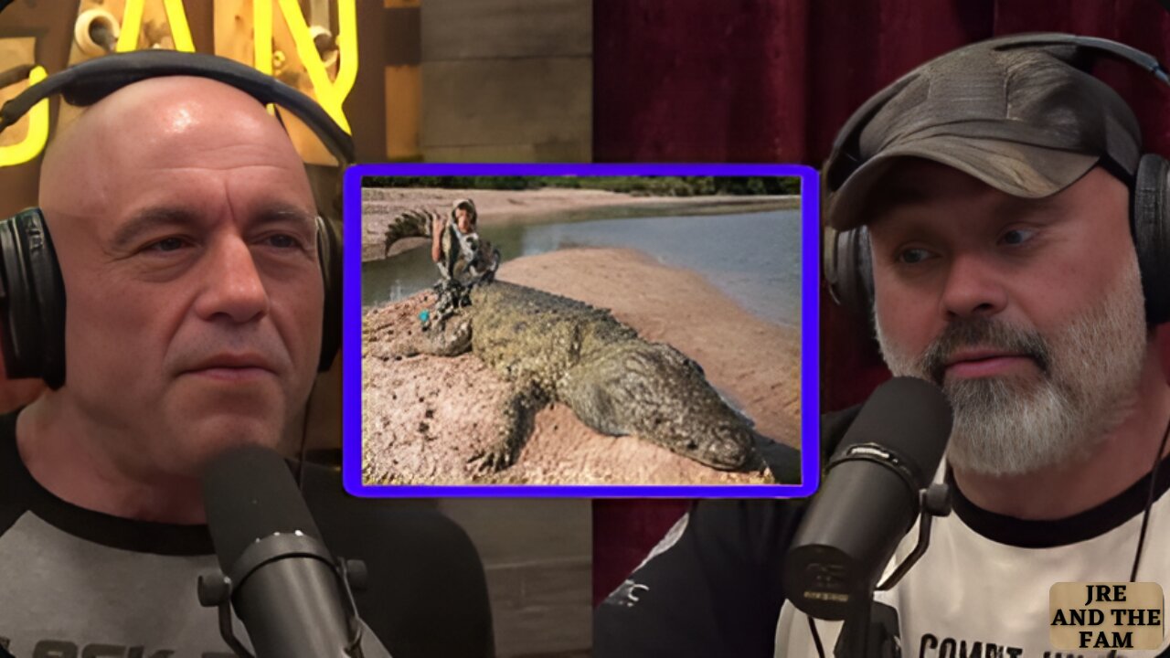 Girl Hunts GIANT Crocodile Joe Rogan Experience