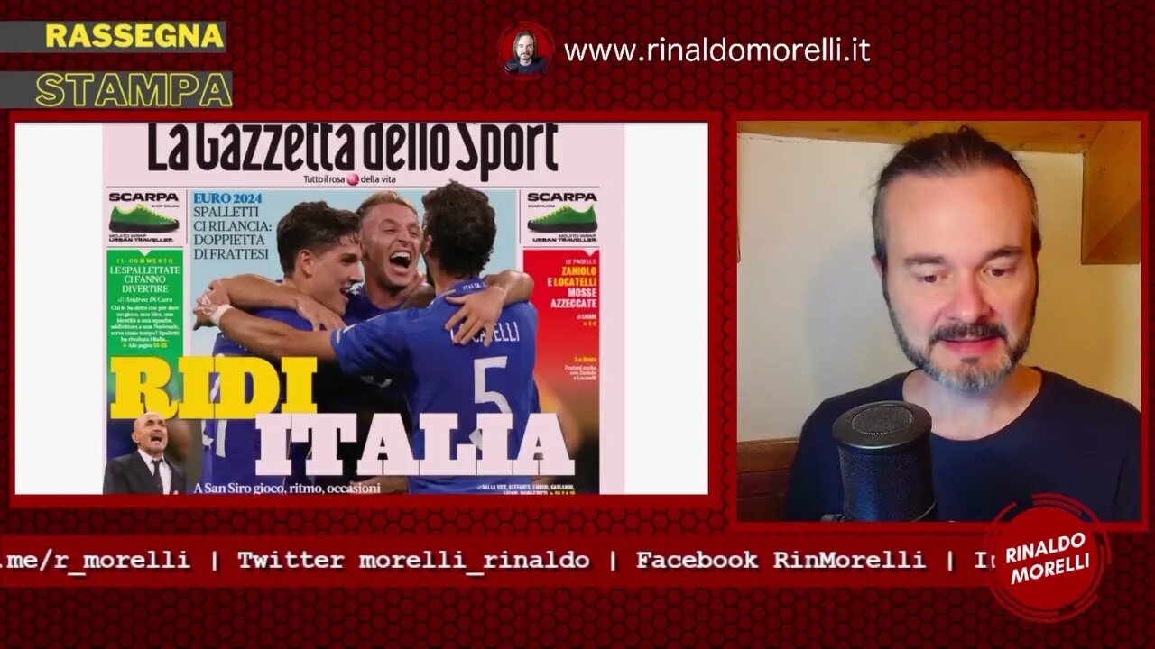 L'Italia c'è! 2-1 all'Ucraina verso Euro '24 | 🗞️ Rassegna Stampa 13.9.2023 #467