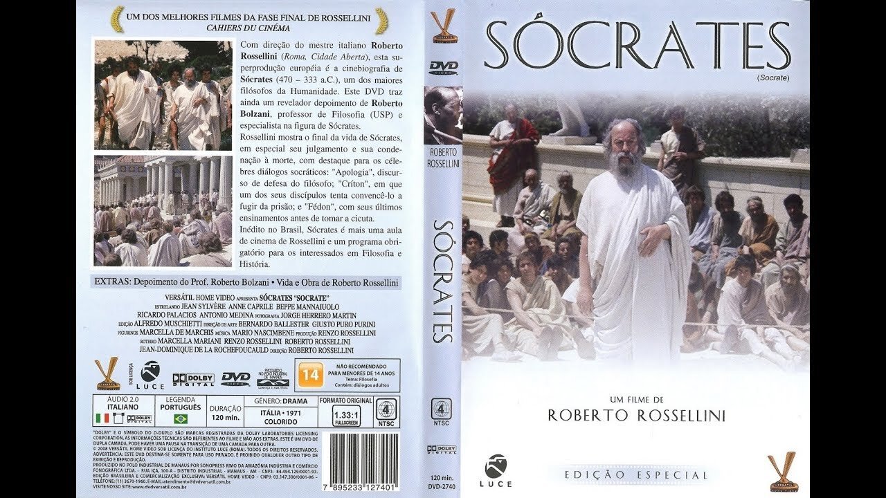 Socrates (1971) by director Roberto Rossellini