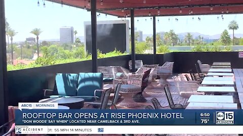 Don Woods' Say When, new rooftop bar and lounge, opens at Rise Phoenix Hotel